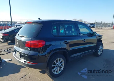 2014 Volkswagen Tiguan Se from USA, damaged, VIN WVGBV3AX7EW598482